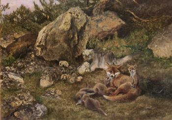 佈魯諾 利耶夫什 A Family of Foxes 佈魯諾 利耶夫什 A Family of Foxes